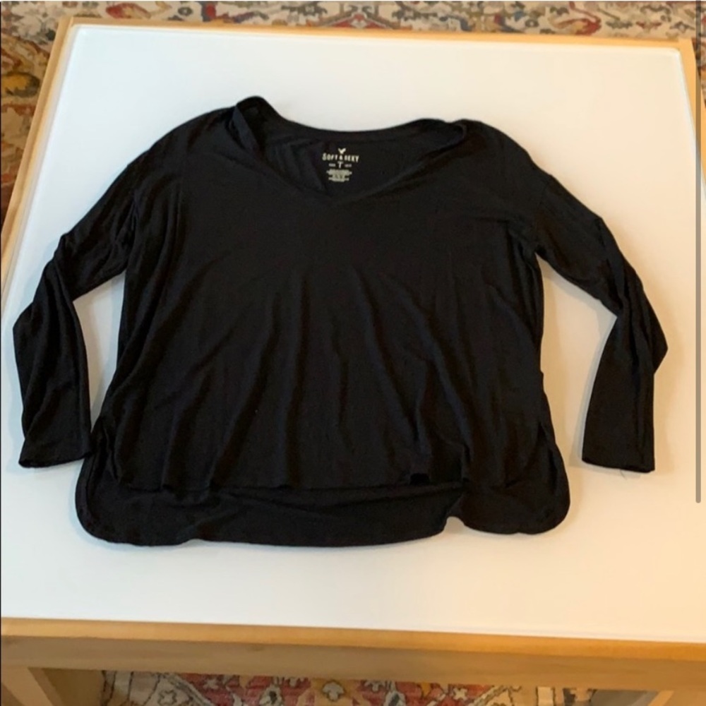 American Eagle - Soft & Sexy Black Long Sleeve M